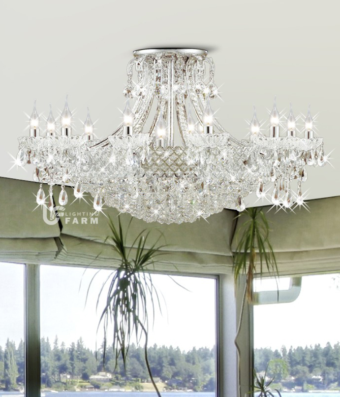 키라 29등 크리스탈조명 대형샹들리에
