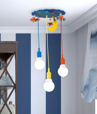 밤하늘 3등 아이방등,아이방펜던트 아이방무드등