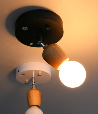 우드 1등  현관센서등, LED센서등 (포인트우드)