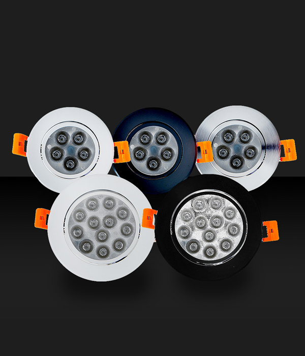 LED 회전 매입등 타공 75mm 100mm 일체형 (5W,10W)