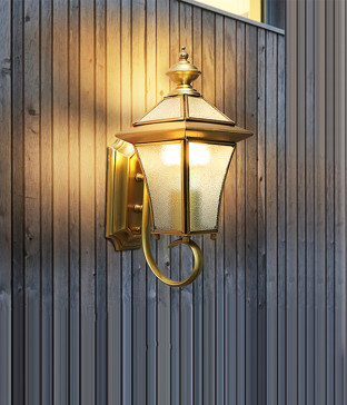 비코스 외부벽등, LED외부등 (골드)