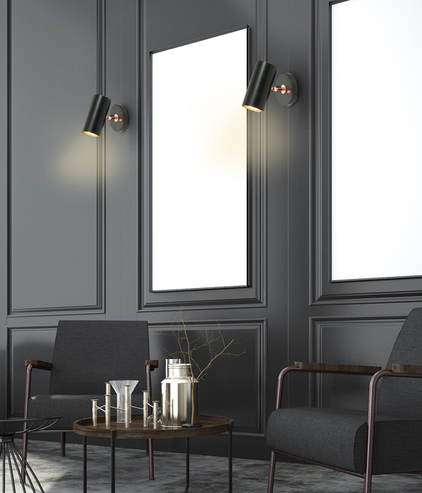 통 1등 인테리어 벽등, LED 벽조명