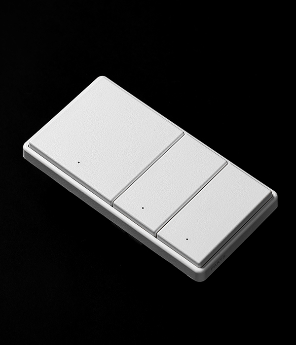 W 파츠 스위치_2구 3회로 (3로 선택 가능)